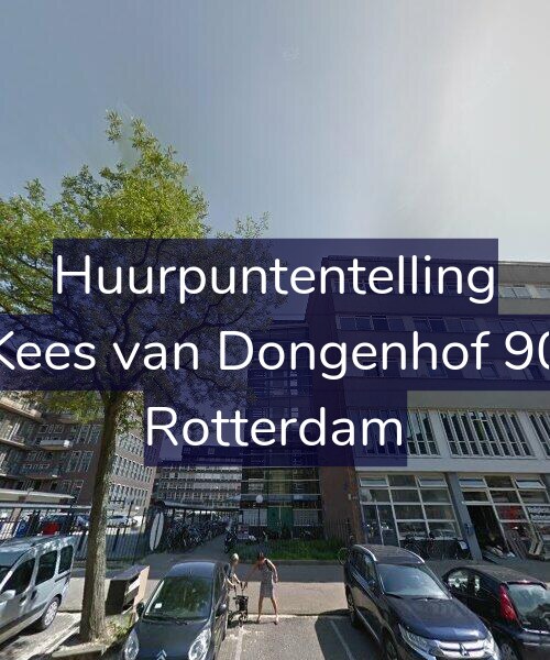 Foto gevel Huurpuntentelling voor Kees van Dongenhof 90, Rotterdam