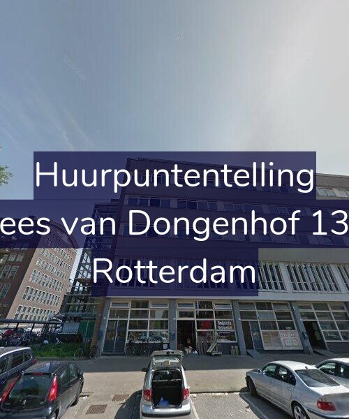 Foto gevel Huurpuntentelling voor Kees van Dongenhof 138, Rotterdam