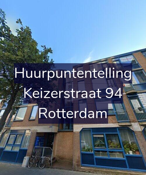 Foto gevel Huurpuntentelling voor Keizerstraat 94, Rotterdam