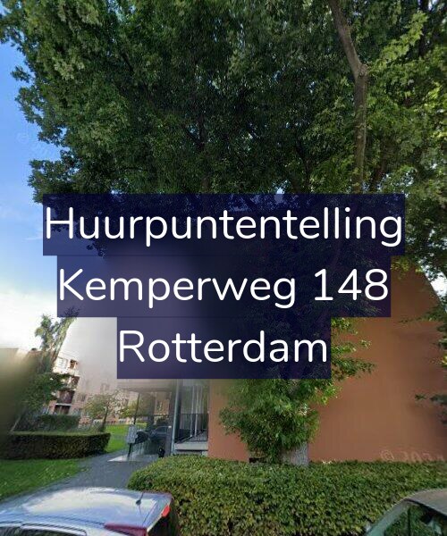Foto gevel Huurpuntentelling voor Kemperweg 148, Rotterdam