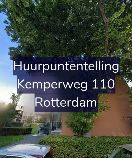 Foto gevel Huurpuntentelling voor Kemperweg 110, Rotterdam