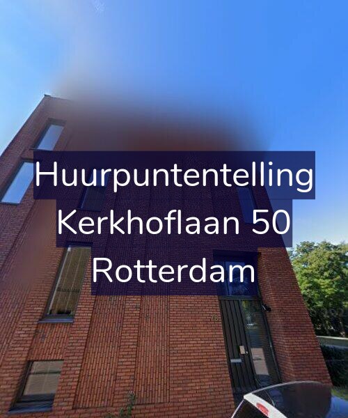 Foto gevel Huurpuntentelling voor Kerkhoflaan 50, Rotterdam