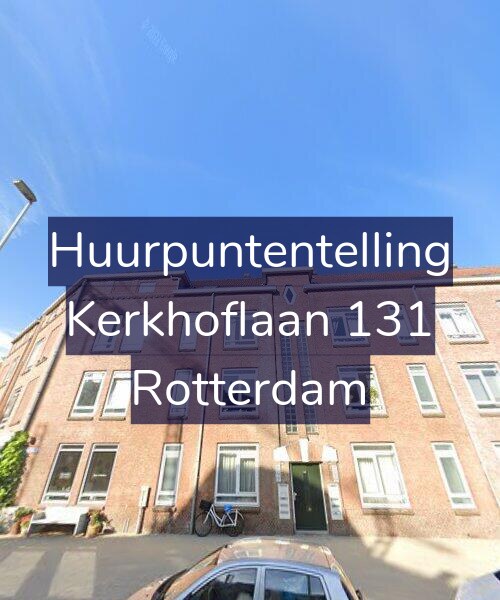 Foto gevel Huurpuntentelling voor Kerkhoflaan 131, Rotterdam