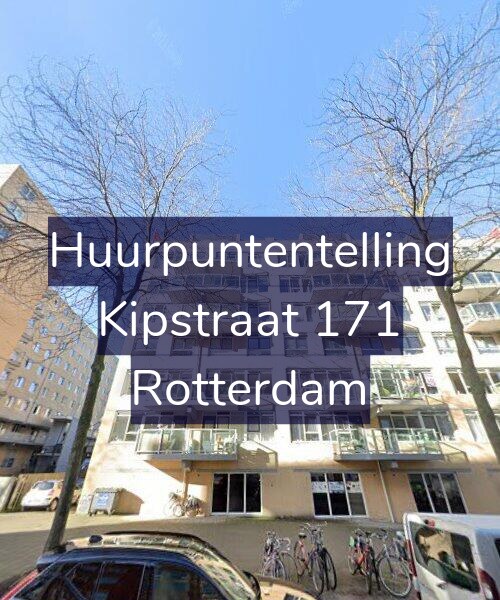 Foto gevel Huurpuntentelling voor Kipstraat 171, Rotterdam