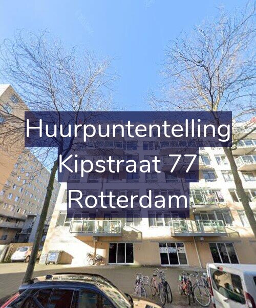 Foto gevel Huurpuntentelling voor Kipstraat 77, Rotterdam
