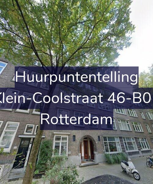 Foto gevel Huurpuntentelling voor Klein-Coolstraat 46-B01, Rotterdam