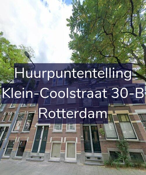 Foto gevel Huurpuntentelling voor Klein-Coolstraat 30-B, Rotterdam