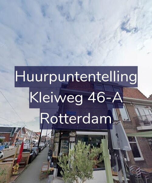 Foto gevel Huurpuntentelling voor Kleiweg 46-A, Rotterdam