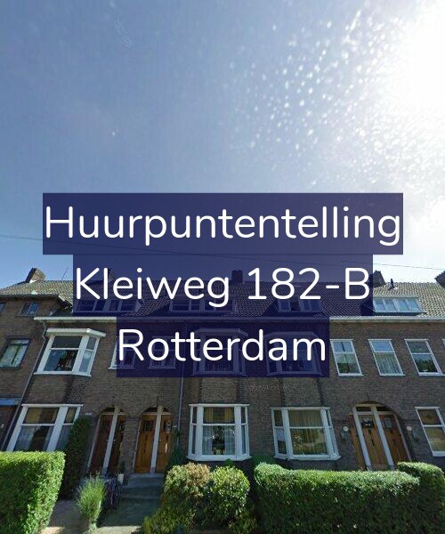 Foto gevel Huurpuntentelling voor Kleiweg 182-B, Rotterdam