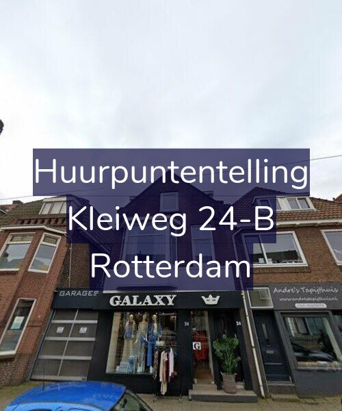 Foto gevel Huurpuntentelling voor Kleiweg 24-B, Rotterdam