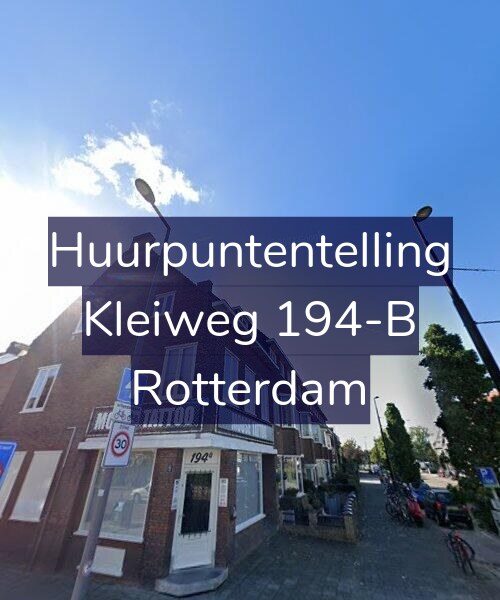 Foto gevel Huurpuntentelling voor Kleiweg 194-B, Rotterdam