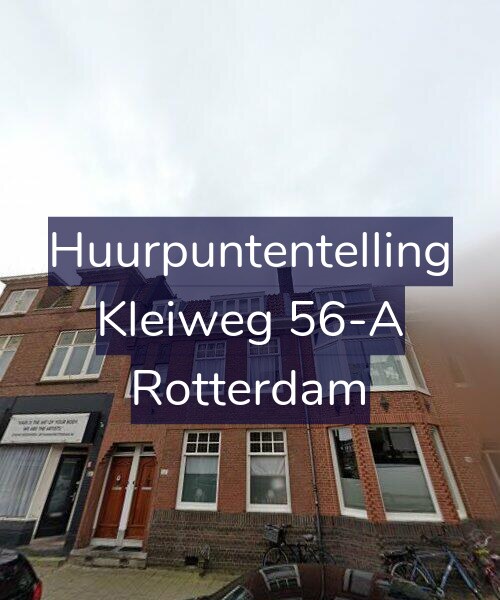 Foto gevel Huurpuntentelling voor Kleiweg 56-A, Rotterdam