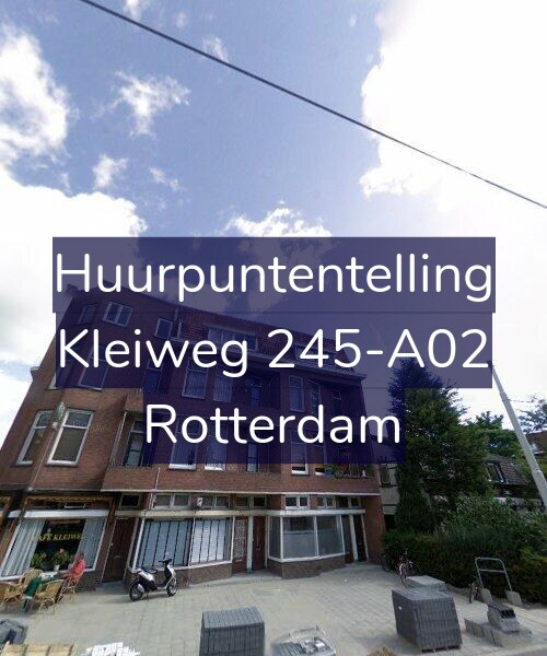 Foto gevel Huurpuntentelling voor Kleiweg 245-A02, Rotterdam