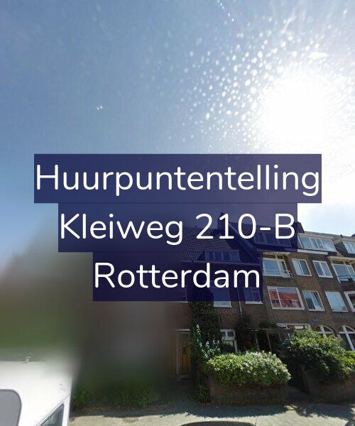 Foto gevel Huurpuntentelling voor Kleiweg 210-B, Rotterdam