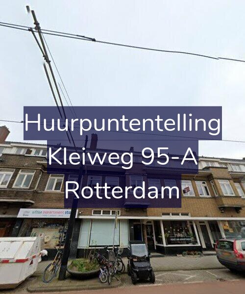 Foto gevel Huurpuntentelling voor Kleiweg 95-A, Rotterdam
