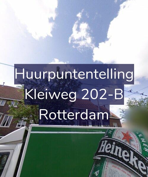 Foto gevel Huurpuntentelling voor Kleiweg 202-B, Rotterdam