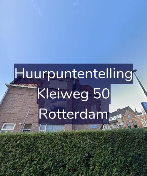 Foto gevel Huurpuntentelling voor Kleiweg 50, Rotterdam