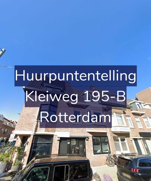 Foto gevel Huurpuntentelling voor Kleiweg 195-B, Rotterdam