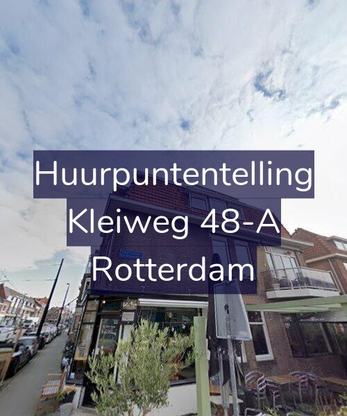 Foto gevel Huurpuntentelling voor Kleiweg 48-A, Rotterdam