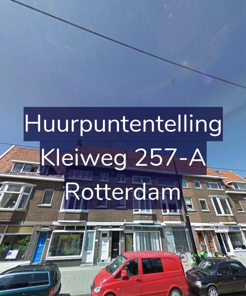 Foto gevel Huurpuntentelling voor Kleiweg 257-A, Rotterdam