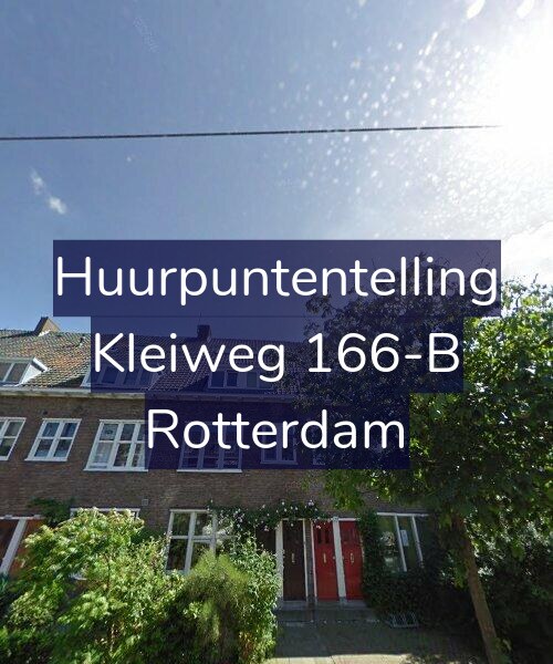 Foto gevel Huurpuntentelling voor Kleiweg 166-B, Rotterdam