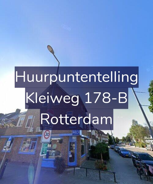 Foto gevel Huurpuntentelling voor Kleiweg 178-B, Rotterdam