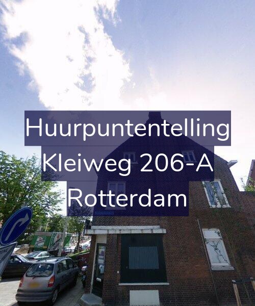 Foto gevel Huurpuntentelling voor Kleiweg 206-A, Rotterdam
