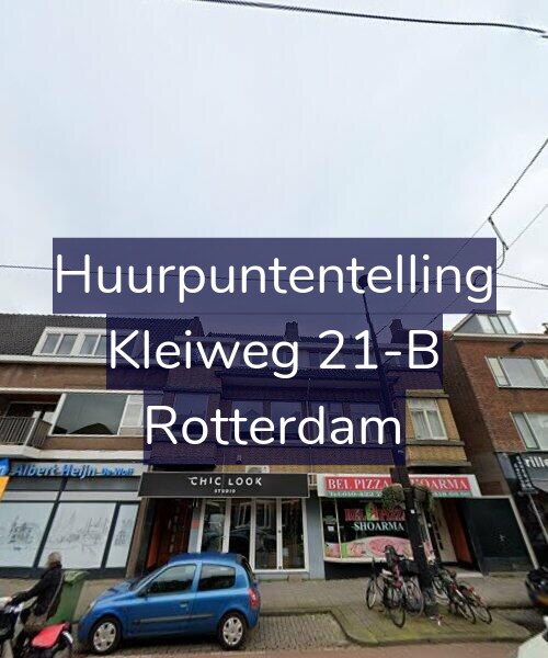 Foto gevel Huurpuntentelling voor Kleiweg 21-B, Rotterdam