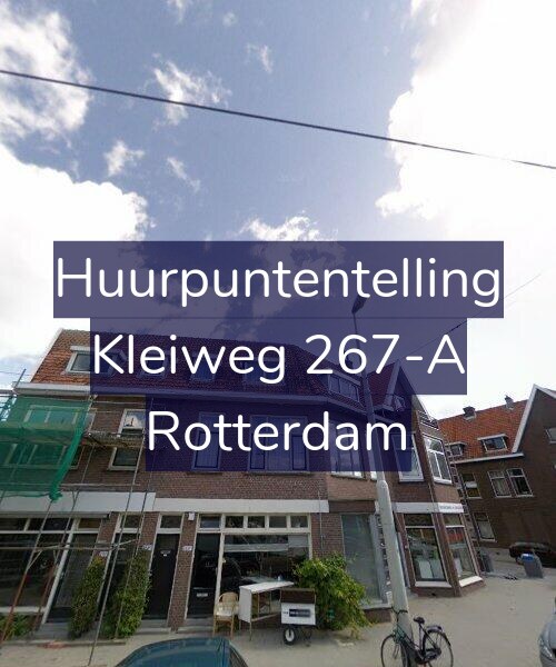 Foto gevel Huurpuntentelling voor Kleiweg 267-A, Rotterdam