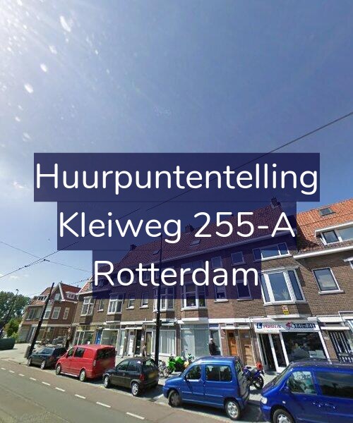 Foto gevel Huurpuntentelling voor Kleiweg 255-A, Rotterdam