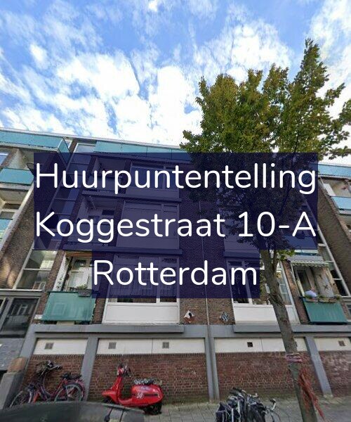 Foto gevel Huurpuntentelling voor Koggestraat 10-A, Rotterdam