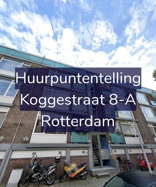 Foto gevel Huurpuntentelling voor Koggestraat 8-A, Rotterdam