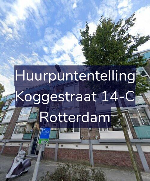 Foto gevel Huurpuntentelling voor Koggestraat 14-C, Rotterdam