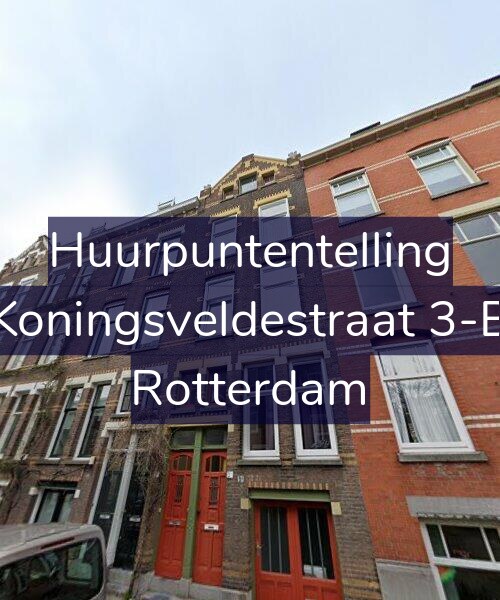 Foto gevel Huurpuntentelling voor Koningsveldestraat 3-B, Rotterdam