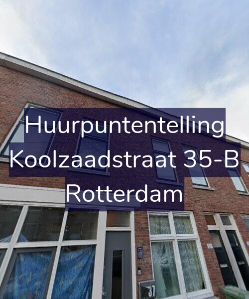 Foto gevel Huurpuntentelling voor Koolzaadstraat 35-B, Rotterdam
