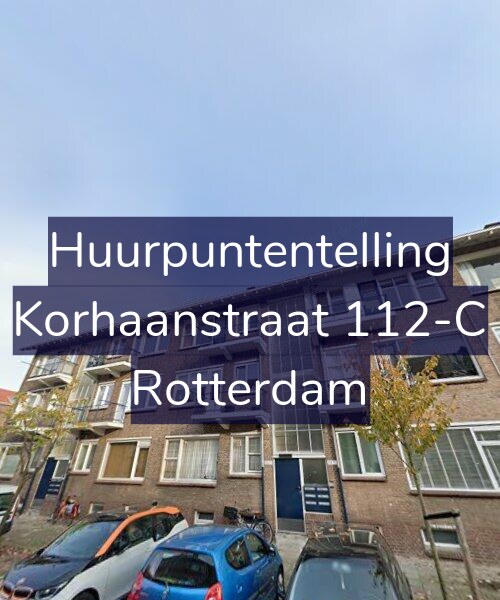 Foto gevel Huurpuntentelling voor Korhaanstraat 112-C, Rotterdam