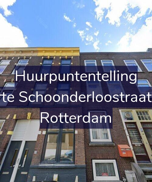 Foto gevel Huurpuntentelling voor Korte Schoonderloostraat 16, Rotterdam