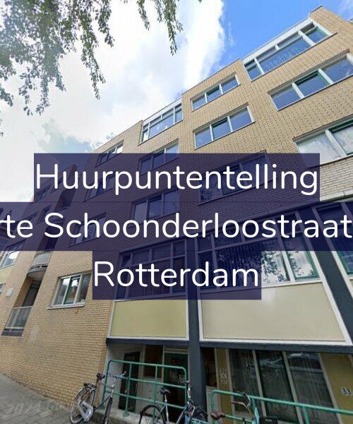 Foto gevel Huurpuntentelling voor Korte Schoonderloostraat 39, Rotterdam