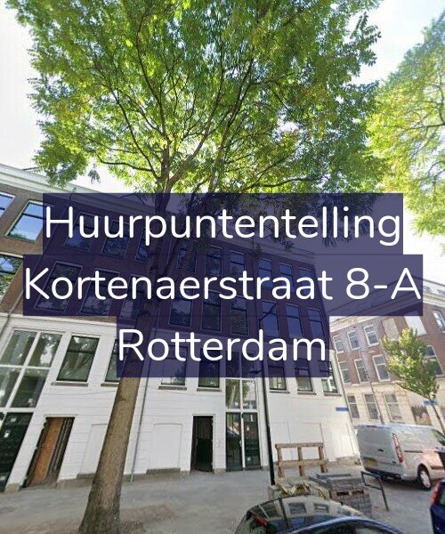 Foto gevel Huurpuntentelling voor Kortenaerstraat 8-A, Rotterdam