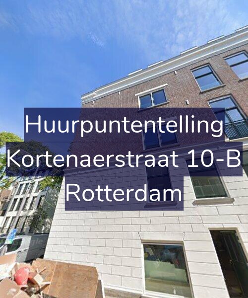 Foto gevel Huurpuntentelling voor Kortenaerstraat 10-B, Rotterdam