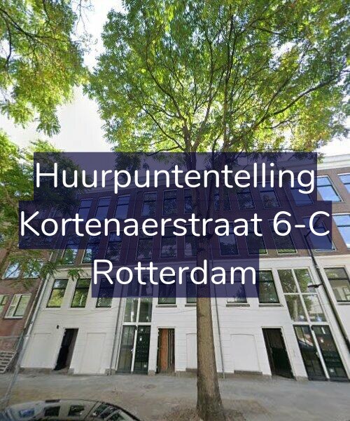Foto gevel Huurpuntentelling voor Kortenaerstraat 6-C, Rotterdam
