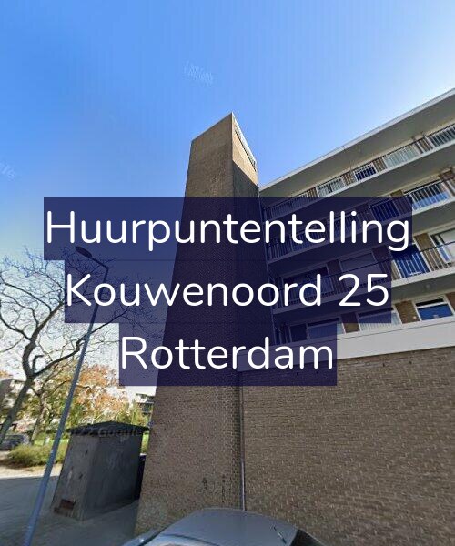 Foto gevel Huurpuntentelling voor Kouwenoord 25, Rotterdam