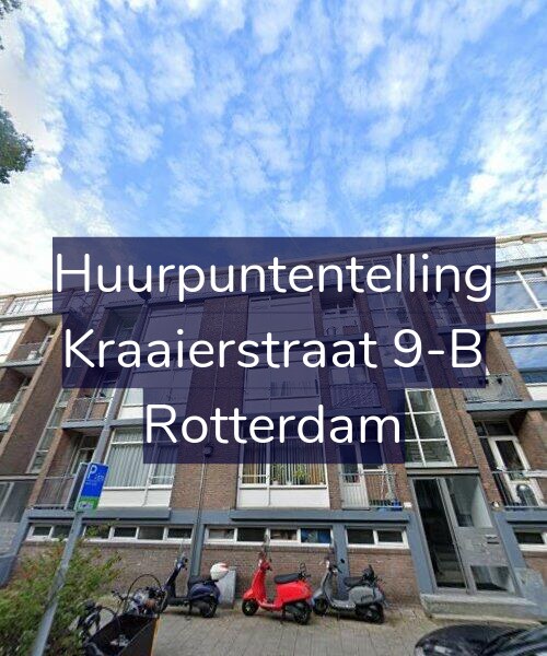 Foto gevel Huurpuntentelling voor Kraaierstraat 9-B, Rotterdam