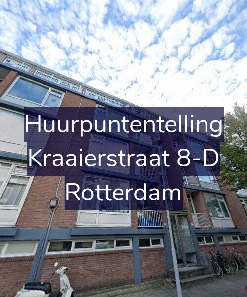 Foto gevel Huurpuntentelling voor Kraaierstraat 8-D, Rotterdam