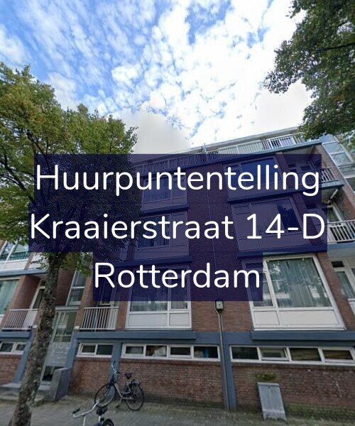 Foto gevel Huurpuntentelling voor Kraaierstraat 14-D, Rotterdam