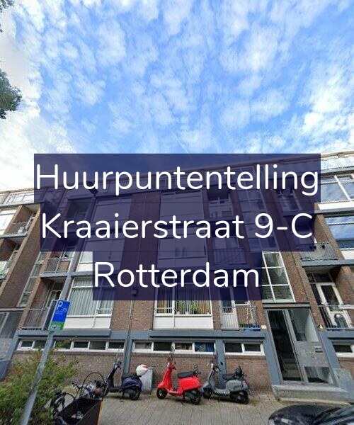 Foto gevel Huurpuntentelling voor Kraaierstraat 9-C, Rotterdam
