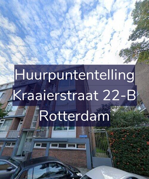 Foto gevel Huurpuntentelling voor Kraaierstraat 22-B, Rotterdam