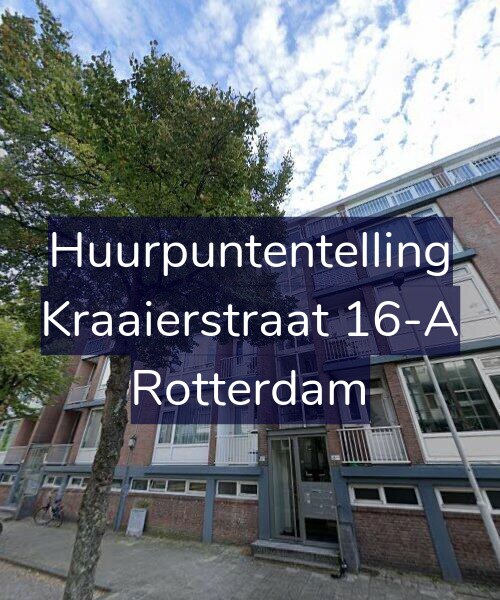 Foto gevel Huurpuntentelling voor Kraaierstraat 16-A, Rotterdam