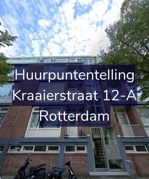 Foto gevel Huurpuntentelling voor Kraaierstraat 12-A, Rotterdam