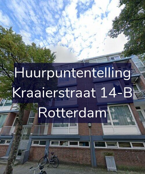 Foto gevel Huurpuntentelling voor Kraaierstraat 14-B, Rotterdam